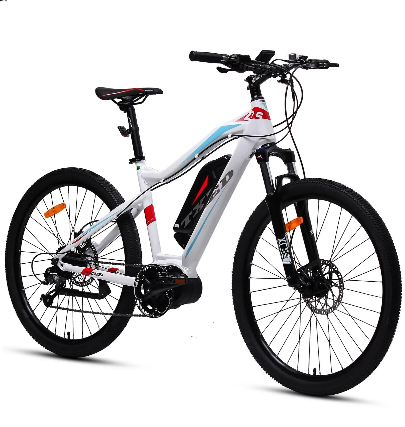 9 Speed Electric Bike 27.5 Inch Motor Mid Drive