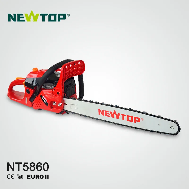 
Chinese cheap newtop 58cc gasoline chain saw for sale 