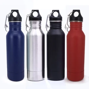 Image of 2018 water bottle with logo printed 304 stainless steel bottle 12oz beer Bottle Insulator