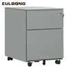 Under desk small cabinet filing cabinet 2 drawers with wheels