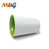 wholesale factory produce promotional inner color glazed white coffee mug ceramic sublimation porcelain without handle tableware