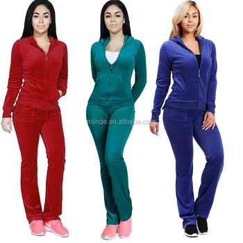 women's fitted tracksuit set