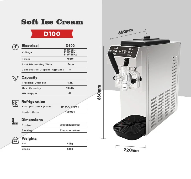 factory price small fruit commercial soft serve ice cream maker machine maquina de helados frozen yogurt ice cream machine sale