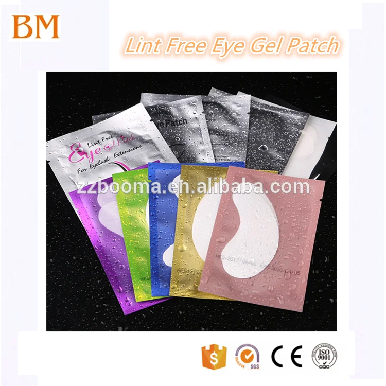 

Promote Product Amazon Hot China Pad Eye Gel Lint Free Silicone Patch EyelashExtension, White