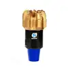 used all types of Steel body 5 blades PDC drill bits for oil well drilling hard rock tools equipment