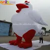 Promotional model type inflatable cock cartoon model / giant inflatable rooster for display show