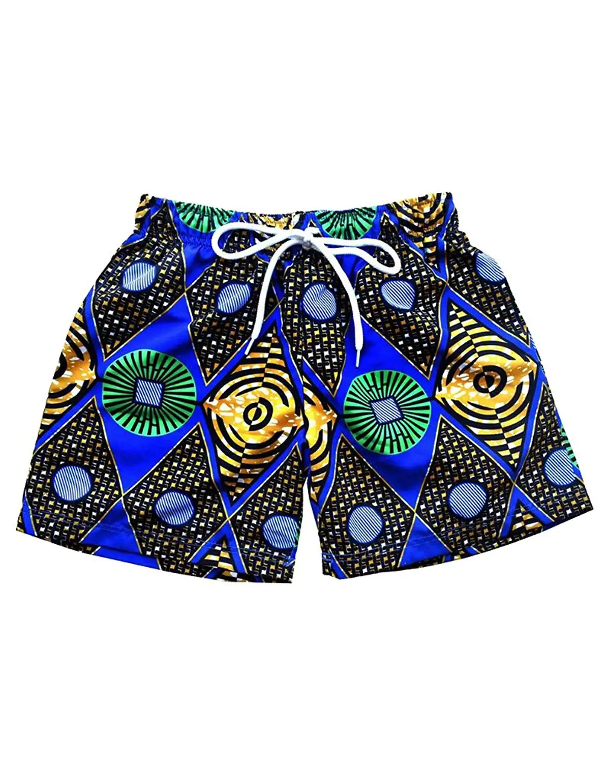 men's african print swimwear