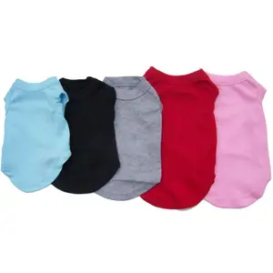 Image of Pet Cat Tank Top Tee Puppy Dog Clothes Summer Dog T shirt