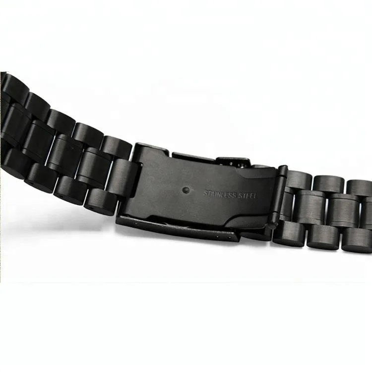 
22mm Hot selling online stainless steel watch band strap for smart watch band 