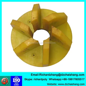 rubber impeller and stator for flotation machine spare parts