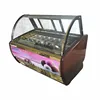 Italian ice cream display freezer Ice cream display counter with different size