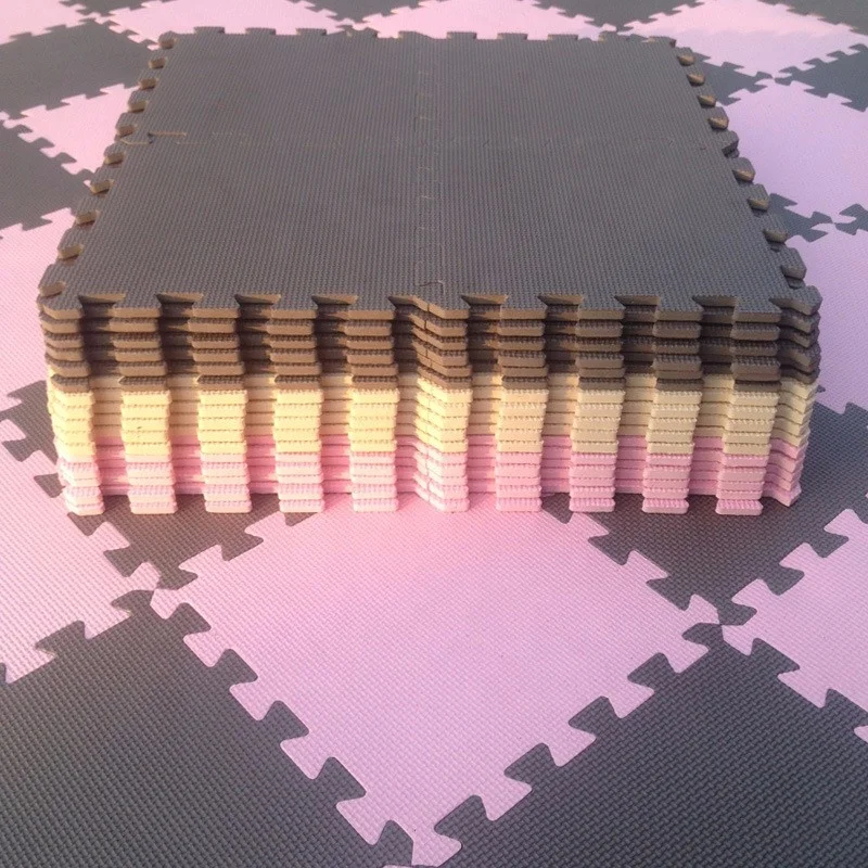 High Quality 1m X 1m Interlocking Eva Soft Foam Kids Play Mats Tiles