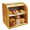 French Retro Bin Decoration Double Bread Box