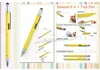 6 in 1 Construction Tool Pen, Multifunction Pen,promotion pen
