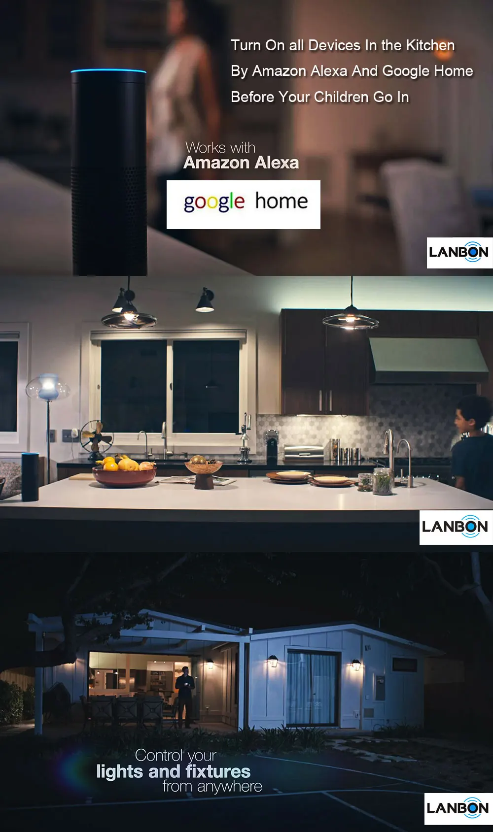 Lanbon Apple Homekit Iot Smart Lighting Touch Panel Electrical Smart