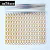 aluminum chain link screen curtain security curtain