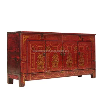 Asian Antiques Hand Painted Dongbei Cabinet Buy Asian Antiques