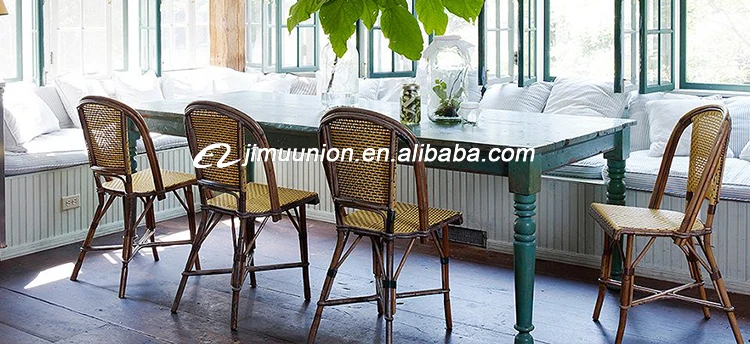  Outdoor Rattan bamboo cafe restaurant Furniture/garden wicker chair outdoor rattan chairs