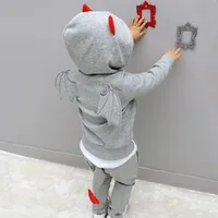 

bat man sets Cartoon little devil kids clothes boys
