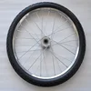 PU solid garden cart wheel 20inch x2.125