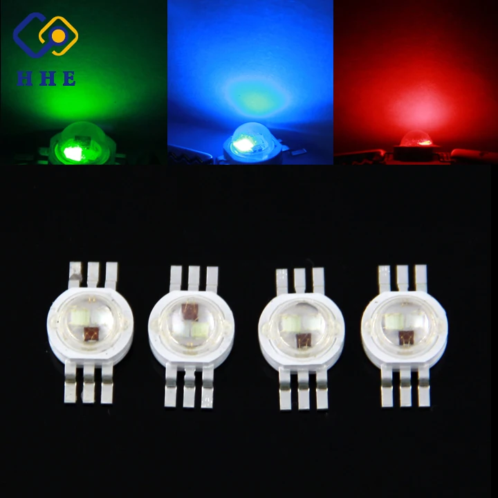 3w Rgb Led Diodes With 6 Pins Buy Rgb Laser Diode,5w Led Diode,Led