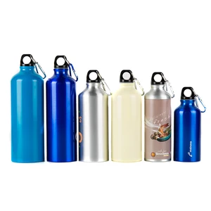 Customized logo printing aluminum sport water bottle