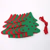 2019 New year Christmas Polyester Felt Ornaments/christmas felt craft decorations