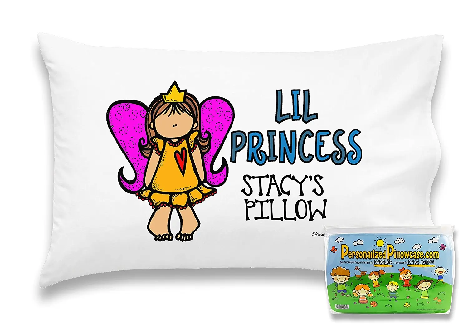Buy Kids Decorative Pillow Lil Princess Personalized With Your