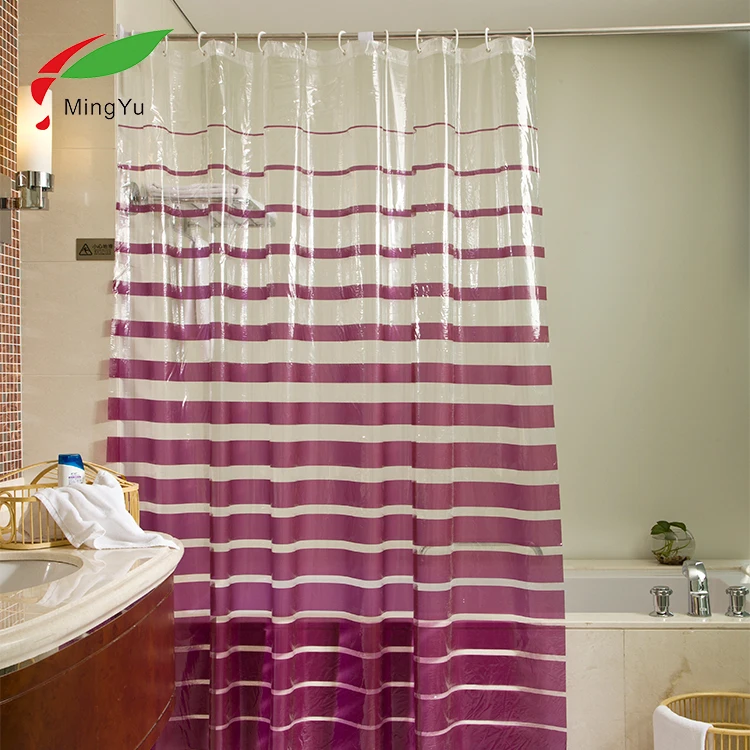 
Wholesale Printed Shower Curtain Waterproof Bath Curtain In The Shower 