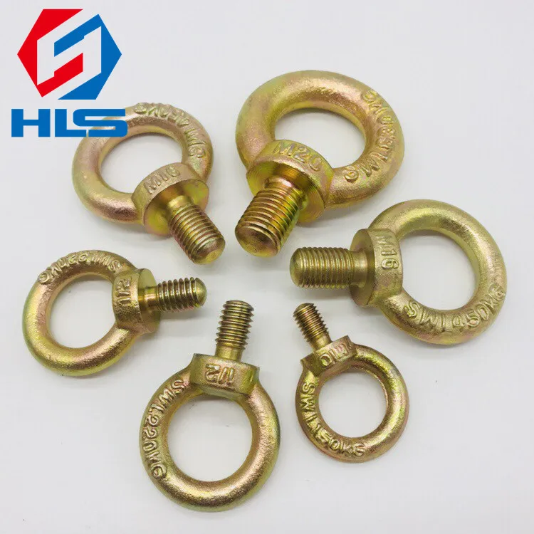 Galvanized Drop Forged Jis B 1168 Eye Bolt For Lifting - Buy Eye Bolt ...