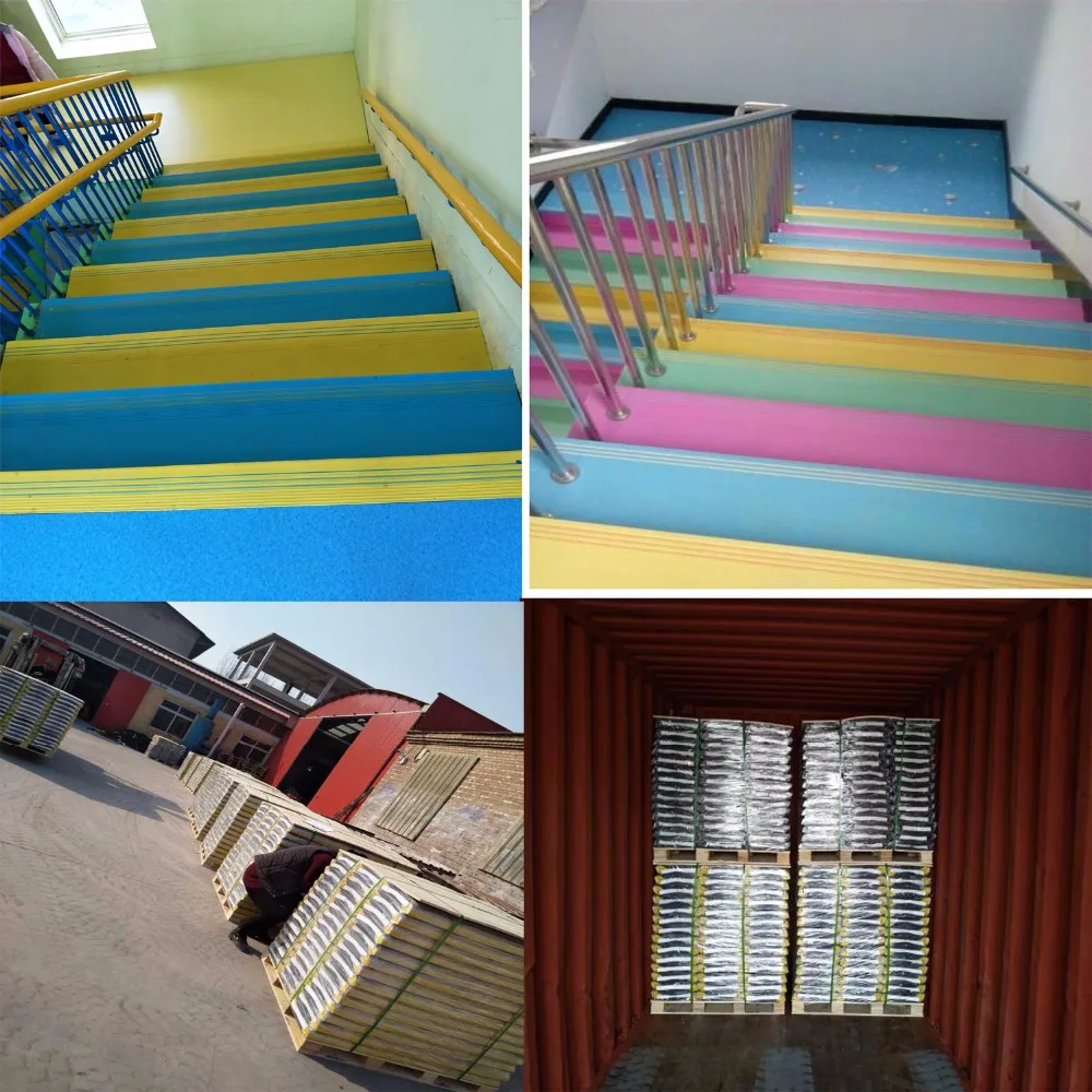 
Rubber nosing for stairs 