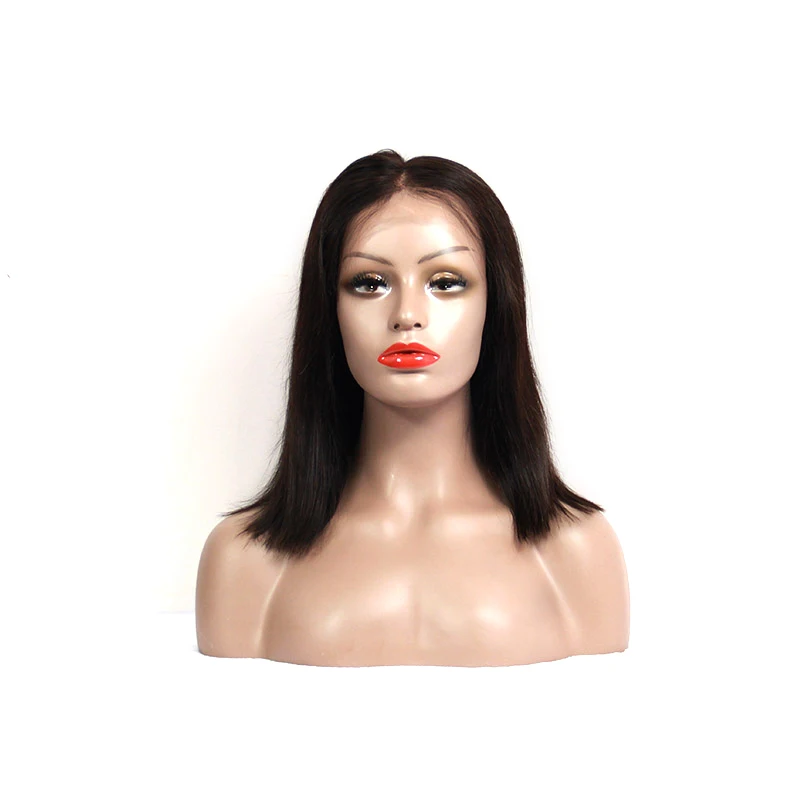 

double drawn wholesale unprocessed best raw real 100% natural hairline distributor full lace front wig, Accept customer color chart