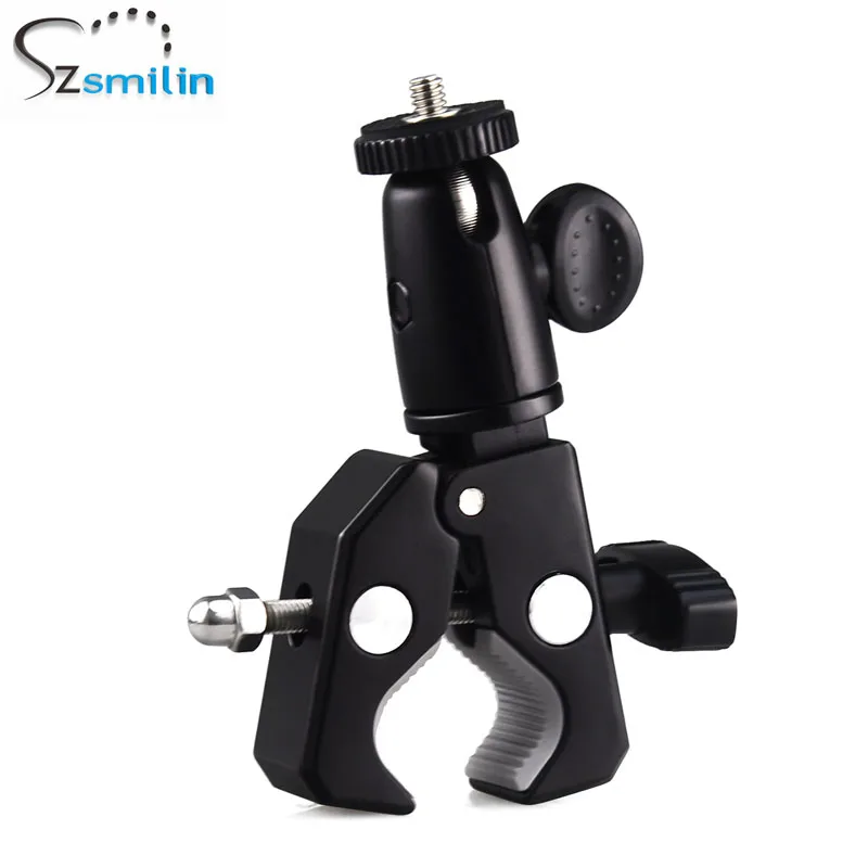 

Aluminum alloy Universal Bicycle Navigation Holder for Sport Camera Mini DV dvr dslr, Black