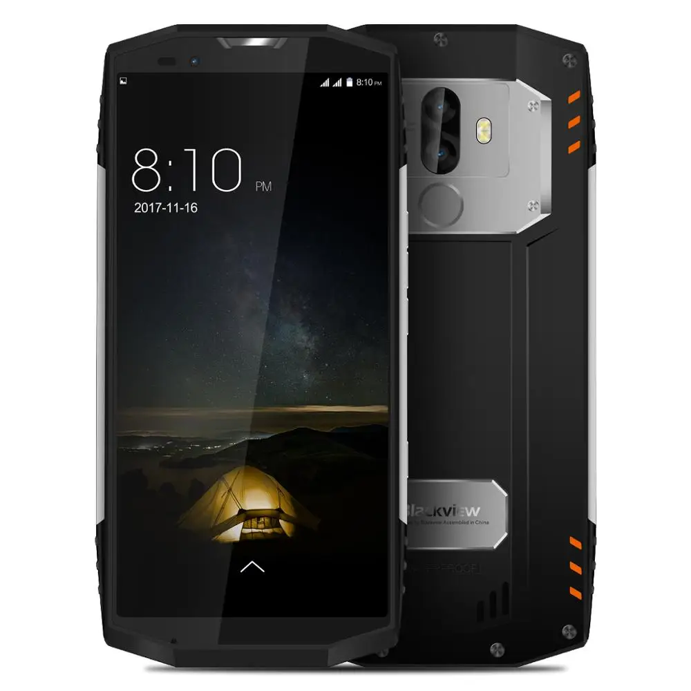 

BLACKVIEW BV9000 PRO 5.7 Smartphone IP68 Waterproof 6G+128G P25 2.6GHz 4180mAh Fingerprint NFC Mobile Phone, N/a