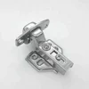 304 stainless steel furniture soft close brass buffer full overlay inlay cover hydraulic hinge