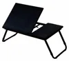 Adjustable height wooden metal folding computer desk laptop tables lap desks wholesale