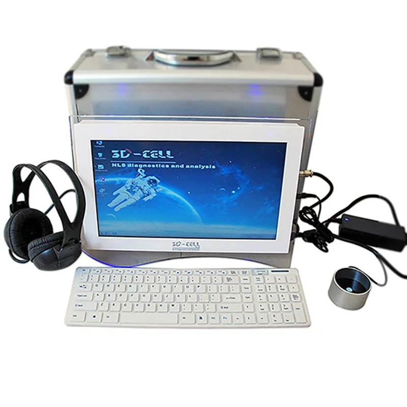 

Original Russian 3D NLS Body Health Analyzer Machine 3D NLS Health Analyzer With Original Software, White