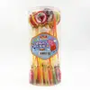 New Pig Baby Glow Stick Sliced Lollipop Handmade Lollipop Sliced Flat Lollipop And Fruits Candy Wholesale Price
