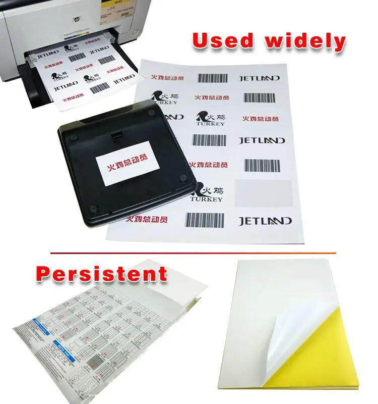 1000x A4 Sheets Printer Sticky Address Stickers 2x Labels 