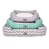 Harmony Nester Orthopedic Dog Bed Geometry Pattern Printing Pet Bed for Dog Cat Manufacturer