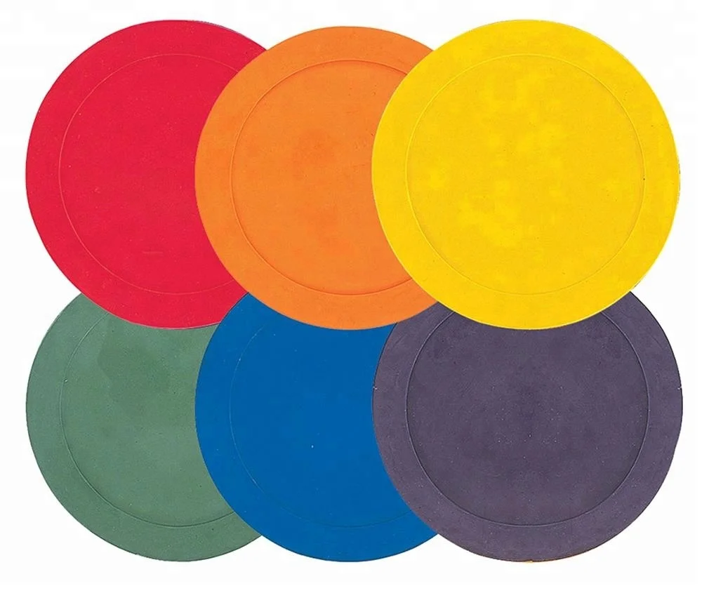 

Rainbow Poly Spot Markers Sit Poly Spots, Random color
