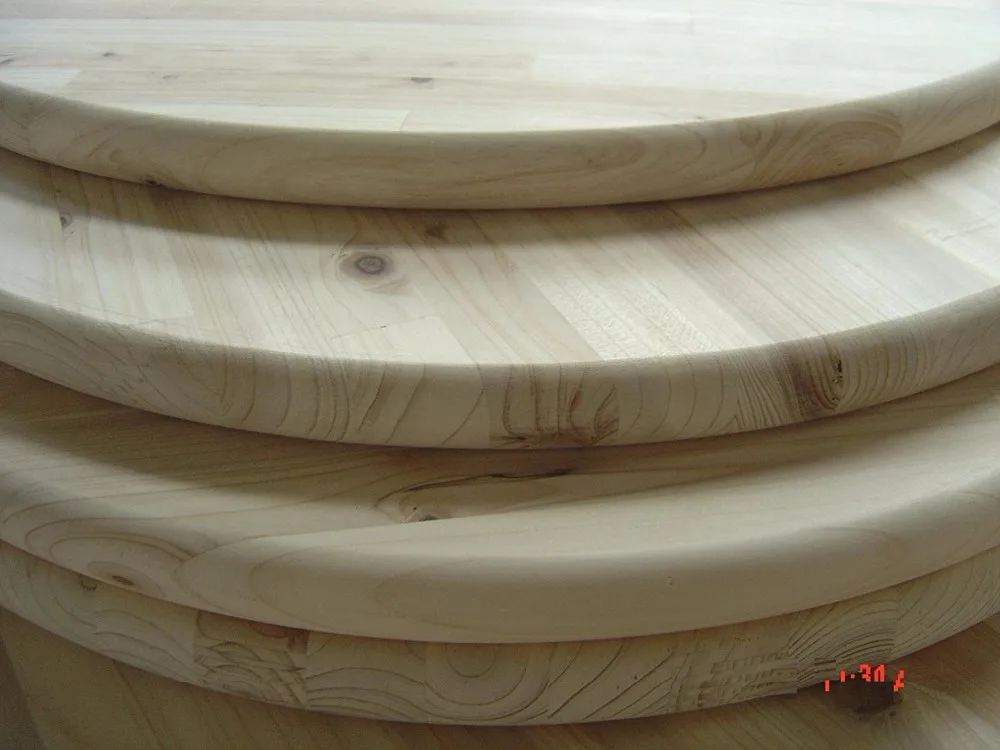 Edge Glued Pine Rounds Unfinished Buy Pine Edge Glued Panel,Round
