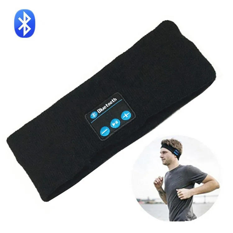 Wireless Hands-Free Sleep Headphones Sports Headband Smart Music Hair Band for Yoga Calls Travel Hiking