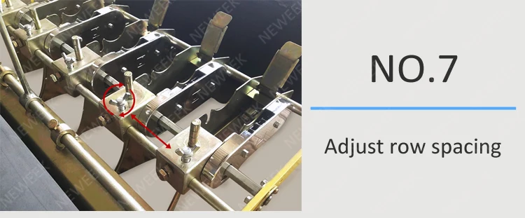 NEWEEK turnip onion seed planter hand push vegetable seeder