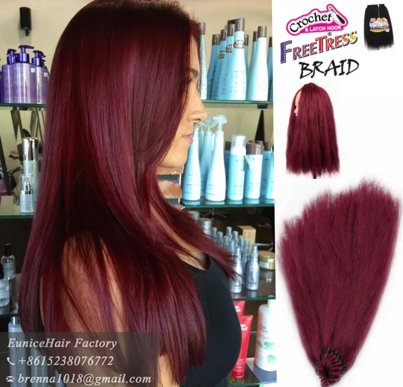 Wholesale Price Darling Yaki Braids Synthetic Pre Looped Freetress