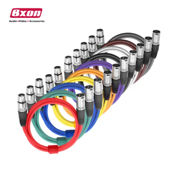 

1M 2M 3PIN XLR male to female power dmx cable for DMX512 Signal