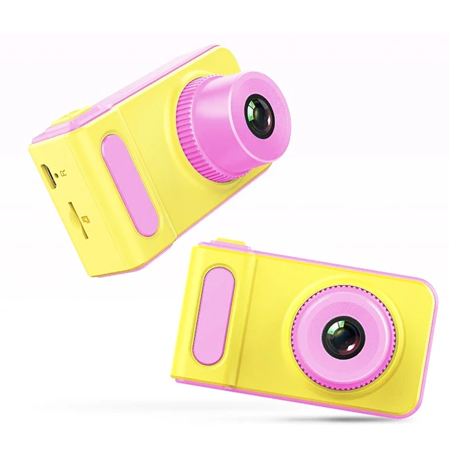 

Kids Camera Mini Cheap Kids Digital Camera 2 Inch Cartoon Cute Camera Toys Children Birthday Gift, Blue, yellow etc