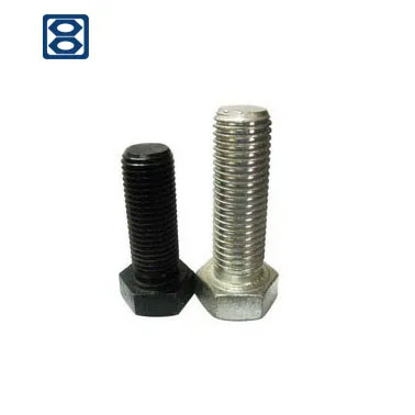 
Metric Manufacture screw hex nut bolt hot dip galvanized bolts of DIN 933 