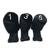 3pcs/set Knitted Pom Pom Sock Golf Wooden Headcover 1 3 5 Head Covers for Golf Dirver/Fairway Golf Club Headcovers