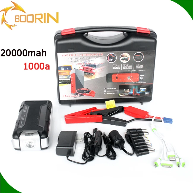 24000mah Portable Multifunction Power Pack Peak Current 600a/1000a